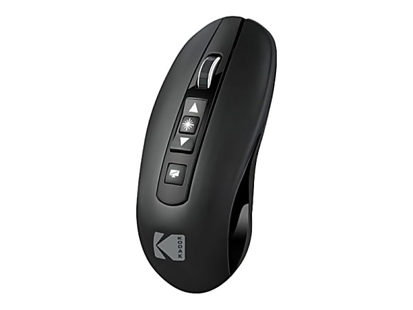 Kodak iMouse Q80 - Mouse - right and left-handed - laser - 7 buttons - wireless - 2.4 GHz - USB wireless receiver