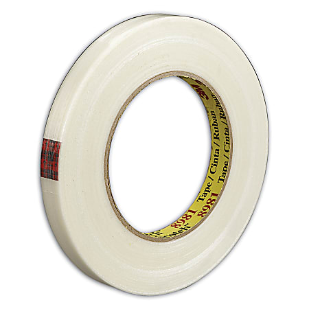 Scotch® Premium Filament Tape with Dispenser, 1" x