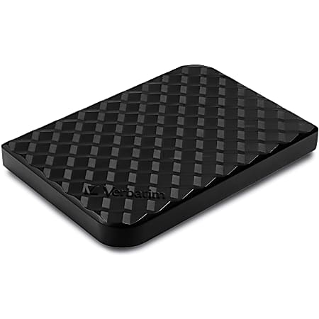 Verbatim 4TB Store 'n' Go Portable Hard Drive, USB 3.0 - Diamond Black - 4TB - Diamond Black