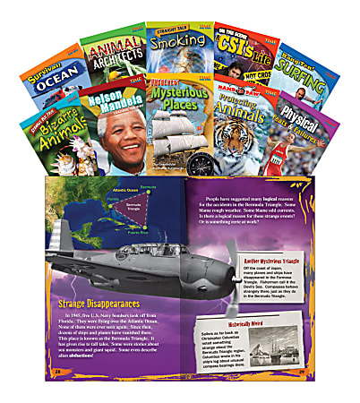 Teacher Created Materials TIME FOR KIDS® Nonfiction Book Set, Set 2, Set Of  10 Books, Grade 4