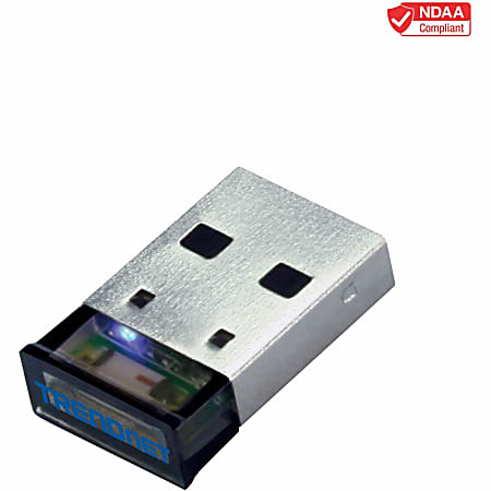 TRENDnet Low Energy Micro Bluetooth 4.0 Class I USB 2.0 with Distance up to 10 Meters/32.8 Feet