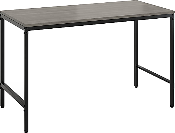 Safco® 46"W Simple Work Desk, Sterling Ash