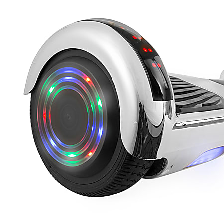 Aob hoverboard chrome with bluetooth speakers new arrivals