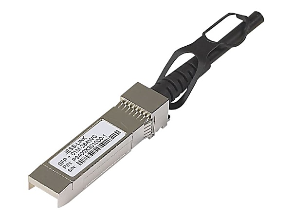 Netgear 1m Passive SFP+ Direct Attach Cable - 3.28 ft Twinaxial Network Cable for Network Device, Server, Switch, Network Switch - First End: 1 x SFP+ Network - Second End: 1 x SFP+ Network - 10 Gbit/s