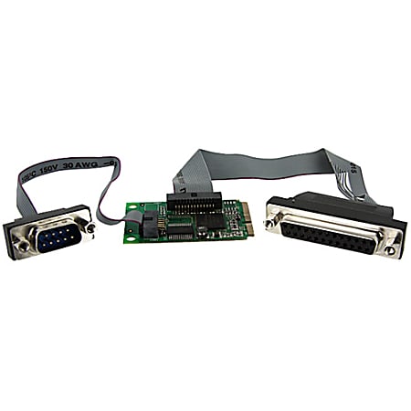 StarTech.com 1S1P Mini PCI Express Serial Parallel Card w/ 16950 UART