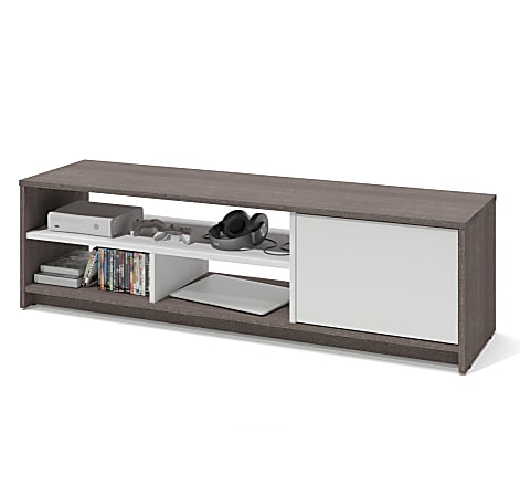 Bestar small space tv outlet stand