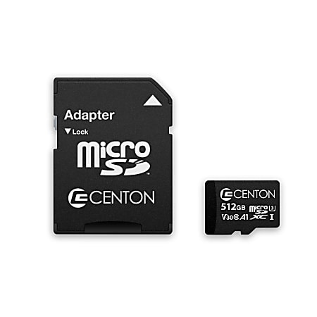 Centon MicroSDXC Flash Card, 512GB