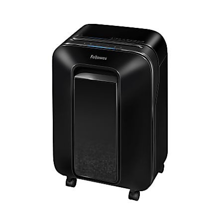 Fellowes® Powershred® LX200 100% Jam Proof Micro-Cut 12-Sheet Shredder, Black, 5015001