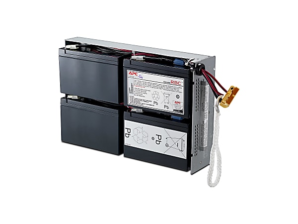 APC Replacement Battery Cartridge #24 - UPS battery - lead acid - black - for P/N: DLA1500RM2U, SU1400R2IBX135, SUA1500R2ICH, SUA1500RM2U-BR, SUA1500RM2UTW