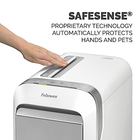 Fellowes LX220 100 Jam Proof Micro Cut 20 Sheet Shredder White