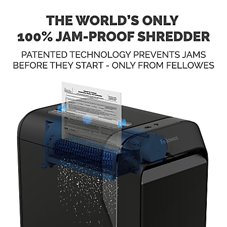Fellowes C-220I Commercial 20 Sheet Paper Shredder 100% Jam Proof