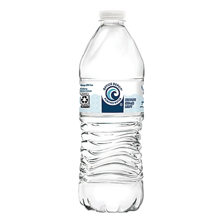 Office Depot® Purified Water, 16.9-Oz Bottle