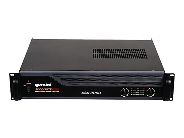 Gemini XGA 2000 - Amplifier - 2000 Watt (total)