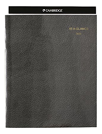 AT-A-GLANCE® Executive 13-Month Monthly Padfolio Refill, 11" x 9", 30% Recycled, January 2020 To January 2021, AAG70909