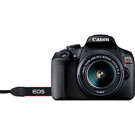 Canon EOS Rebel T7 24.1 Megapixel Digital SLR Camera with Lens