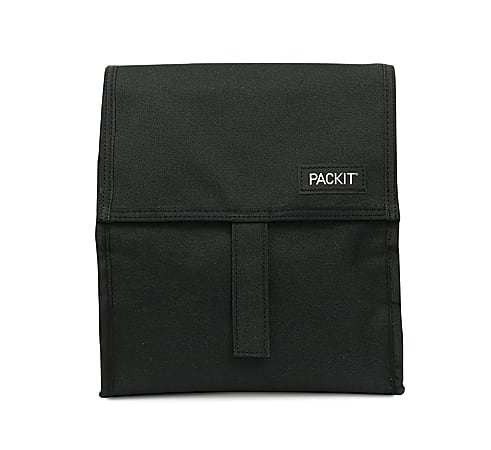  PackIt Freezable Lunch Bag, Black, Built with