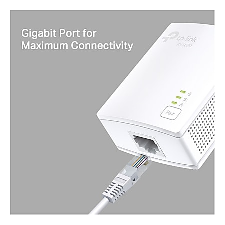 TP-Link AV1000 Powerline Ethernet Adapter(TL-PA7017P KIT) - Factory