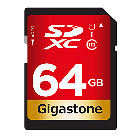 Dane-Elec Gigastone Class 10 UHS-I U1 SDXC Card, 64GB