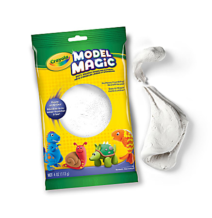 Great Value, Crayola® Model Magic Modeling Compound, 8 Oz Packs, 4