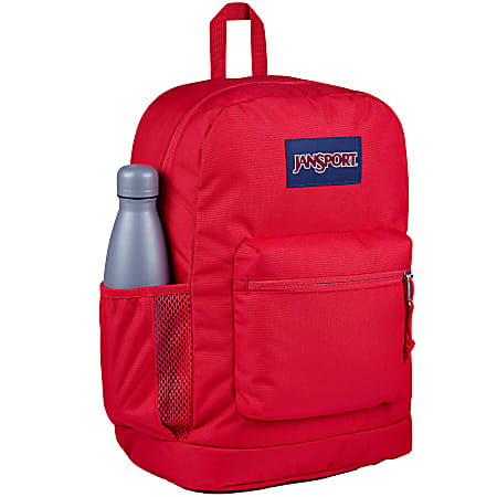 jansport backpack red tap Skip Pack roomy interior and plenty of pockets. Jansport RIGHT PACK Backpack -