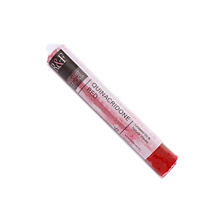 R & F Handmade Paints Pigment Sticks, 38 mL, Quinacridone Red