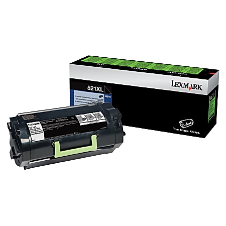 Lexmark™ 52D1X0L Black High Yield Toner Cartridge For Labels