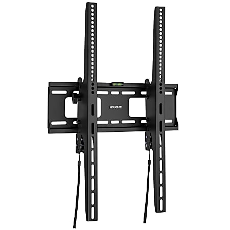 Mount-It! Portrait TV Wall Mount For Screen Sizes Up To 75”, 2-3/4”H x 6-3/4”W x 26”D, Black