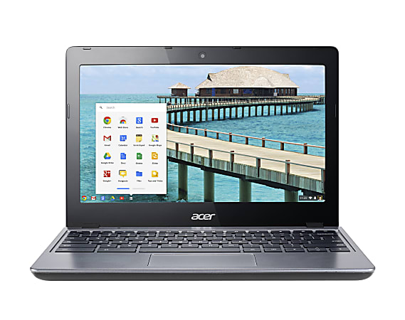 Acer® C720-2848 Chromebook Laptop Computer With 11.6" Screen & Intel® Celeron® Processor, Gray