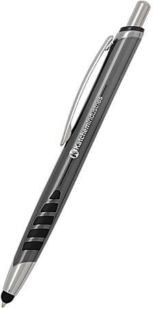 Custom Promotional Comfort Pattern Stylus Pen, Medium Point