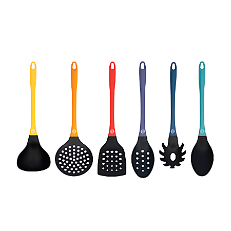 MasterChef® 6-Piece Colored Utensil Set, Multicolor