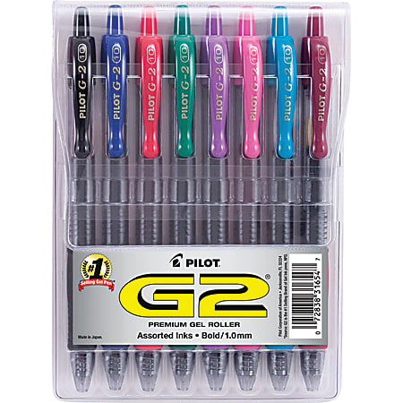  Pilot, FriXion Colors Erasable Marker Pens, Bold Point, Pack  of 12, Assorted Colors : Office Products