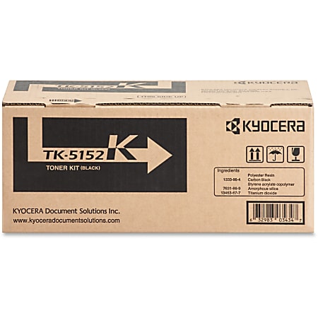 Kyocera® TK-5152K Black Toner Cartridge