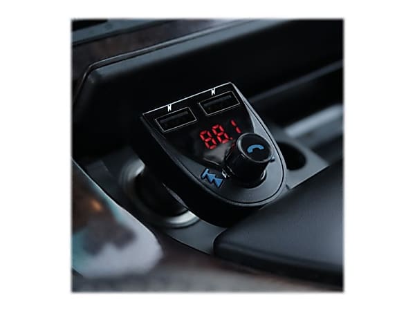 Aluratek ABF01F Bluetooth hands free FM transmitter charger for