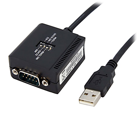 StarTech.com 6 ft Professional RS422/485 USB Serial Cable Adapter w/ COM Retention (ICUSB422) - Serial adapter - USB - RS-422/485