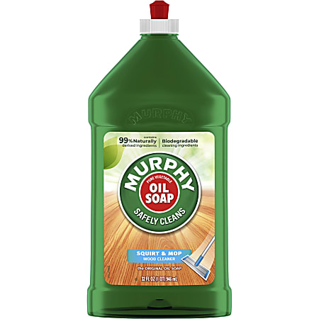 Murphy's Oil Soap Squirt/Mop Floor Cleaner  Ready To Use  32 fl oz (1 quart)  Phosphate free, Ammonia free, Bleach free  Tan  1 Each