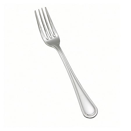 Winco Continental Dinner Forks, Silver, Pack Of 12 Forks