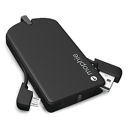 mophie Juice Pack Reserve Micro Charger, Model 2030, Black