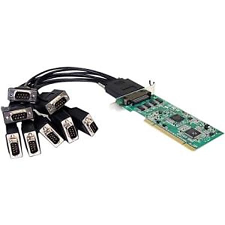 StarTech.com 8 Port Low Profile RS232 PCI Serial Card with 16950 UART