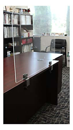 Office depot desk shop shields