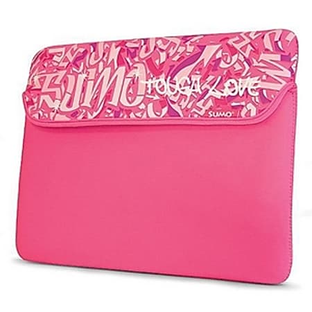 SUMO Graffiti 8.9" Netbook Sleeve - 7.75" x 10.5" x 1" - Neoprene - Pink