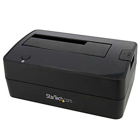 StarTech.com USB 3.0 SATA Hard Drive Docking Station - Enable fast, swappable access to your 2.5in or 3.5in SATA hard drives, through USB 3.0 - hard drive dock - hard drive docking station - hdd docking station - hdd dock - sata dock