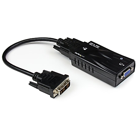 StarTech.com High Resolution Video DVI to VGA Converter - DVI/VGA for Monitor