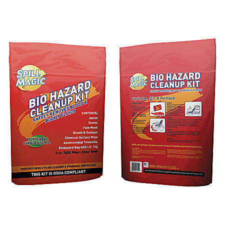 Spill Magic Biohazard Spill Cleanup Kit