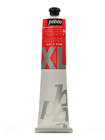 Pebeo Studio XL Oil Paint, 200 mL, Cadmium Light Red Hue, Pack Of 2