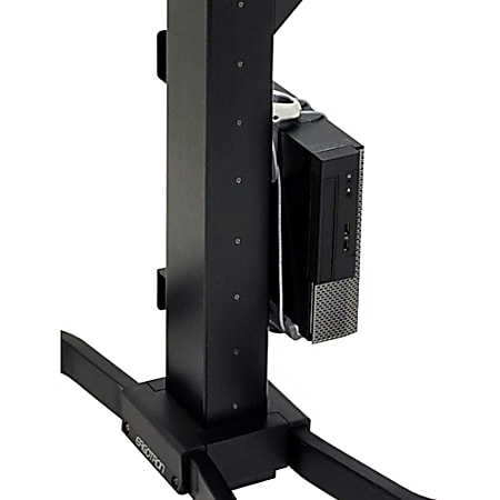 Ergotron WorkFit CPU Mount for CPU - 40 lb Load Capacity