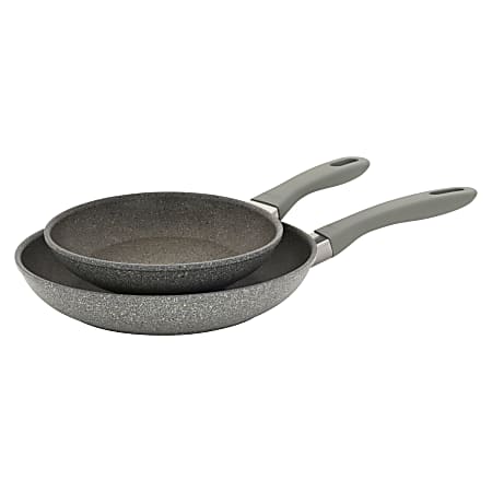 Zwilling Parma Plus 2-Piece Aluminum Nonstick Fry Pan Set, Gray