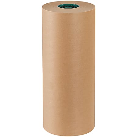 Office Depot® Brand Poly-Coated Kraft Paper, Roll, 18" x 600', Kraft