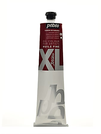 Pebeo Studio XL Oil Paint, 6.76 oz (200mL), Madder Carmine, Pack Of 2