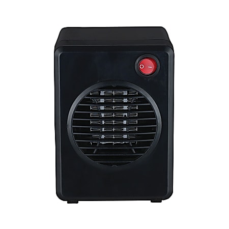 Optimus 300 Watt Portable Mini Ceramic Heater 8 x 6 14 - Office Depot