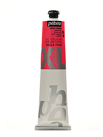 Pebeo Studio XL Oil Paint, 200 mL, Bright Red, Pack Of 2